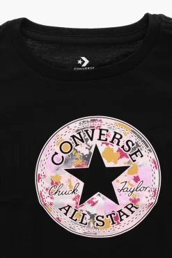 ALL STAR CHUCK TAYLOR T-shirt Girocollo con Maxi Stampa Frontale>Converse KIDS Sale