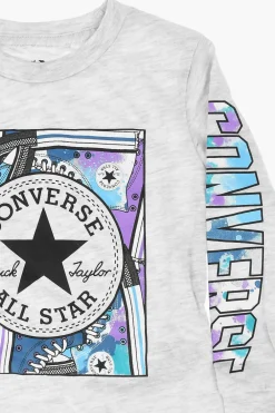 Sale ALL STAR CHUCK TAYLOR T-shirt Stampata Bambino Abbigliamento
