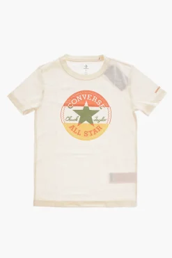 ALL STAR CHUCK TAYLOR T-Shirt Girocollo con Maxi Logo Stampato>Converse KIDS Discount