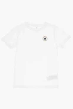 Sale ALL STAR CHUCK TAYLOR T-Shirt Girocollo in Tinta Unita Bambino Abbigliamento