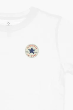 Sale ALL STAR CHUCK TAYLOR T-Shirt Girocollo in Tinta Unita Bambino Abbigliamento