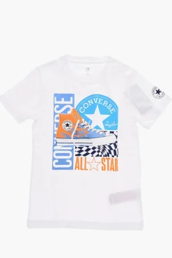 ALL STAR CHUCK TAYLOR T-shirt Girocollo Stampata>Converse KIDS Hot