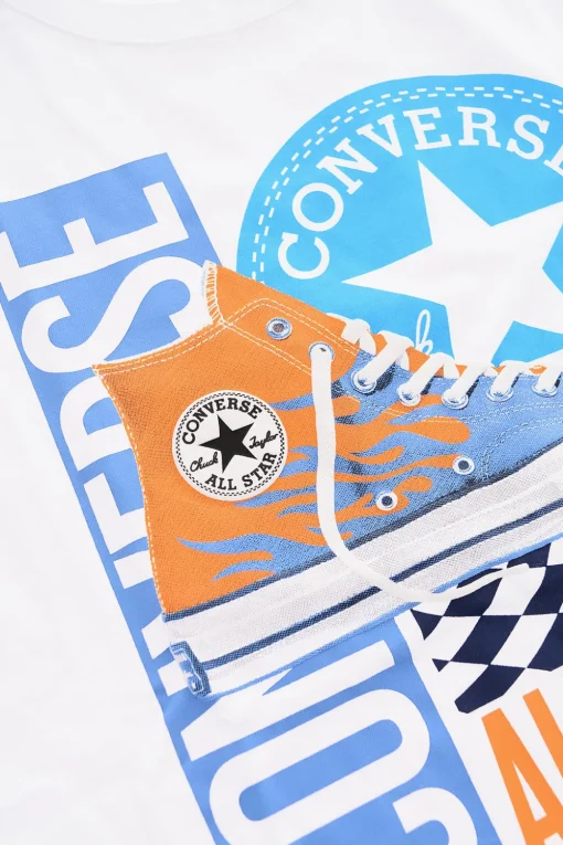 ALL STAR CHUCK TAYLOR T-shirt Girocollo Stampata>Converse KIDS Hot