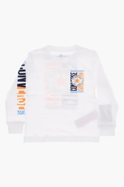 Online ALL STAR CHUCK TAYLOR t-shirt stampata a manica lunga Bambino Abbigliamento