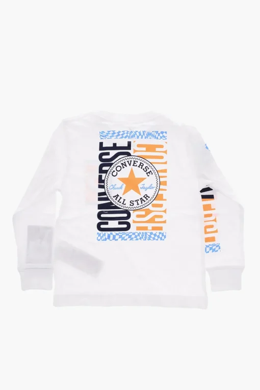 Online ALL STAR CHUCK TAYLOR t-shirt stampata a manica lunga Bambino Abbigliamento