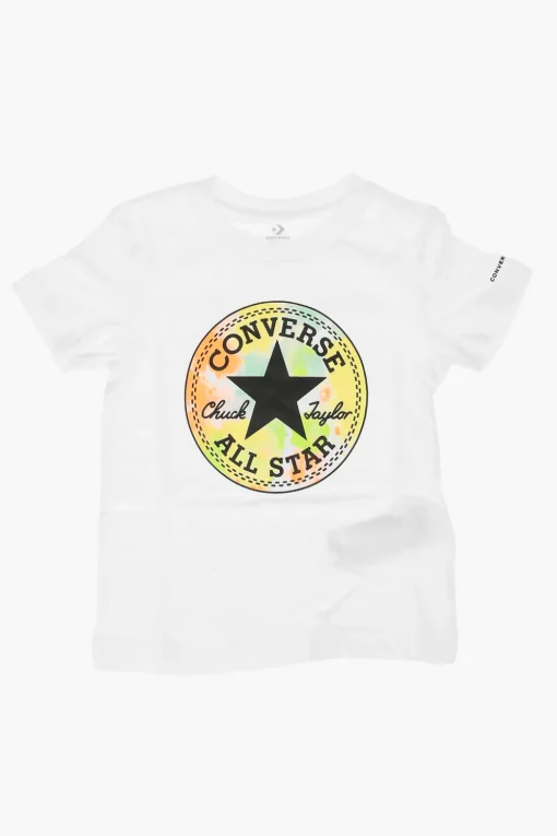ALL STAR CHUCK TAYLOR T-shirt con stampa logo frontale>Converse KIDS Online