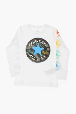 ALL STAR CHUCK TAYLOR T-shirt Stampata>Converse KIDS Fashion