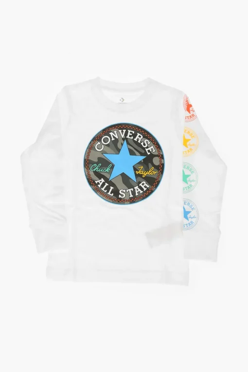 ALL STAR CHUCK TAYLOR T-shirt Stampata>Converse KIDS Fashion
