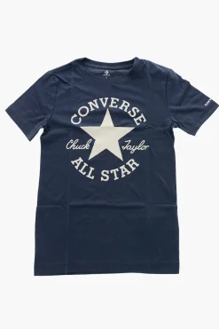 ALL STAR CHUCK TAYLOR T-Shirt Girocollo con Maxi Logo Stampato>Converse KIDS Best