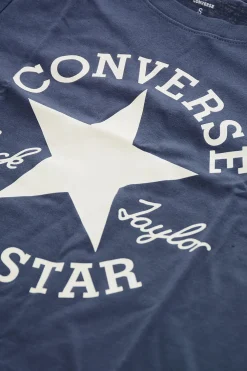 ALL STAR CHUCK TAYLOR T-Shirt Girocollo con Maxi Logo Stampato>Converse KIDS Best