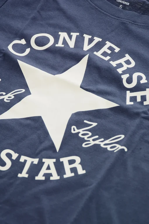ALL STAR CHUCK TAYLOR T-Shirt Girocollo con Maxi Logo Stampato>Converse KIDS Best