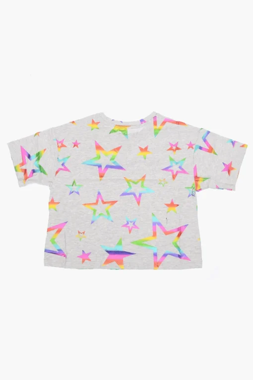 New ALL STAR CHUCK TAYLOR T-shirt Stampa Stelle Abbigliamento