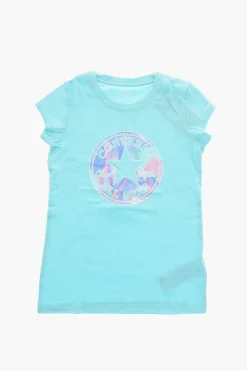 Best ALL STAR CHUCK TAYLOR t-shirt girocollo con logo stampato Abbigliamento