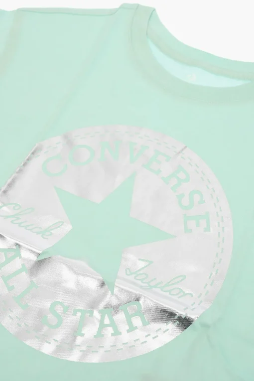 ALL STAR CHUCK TAYLOR t-shirt girocollo con stampa lucida>Converse KIDS Hot
