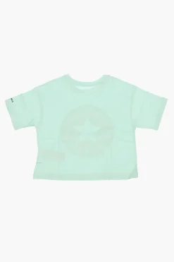ALL STAR CHUCK TAYLOR t-shirt girocollo con stampa lucida></noscript>Converse KIDS Hot