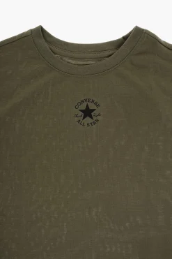 ALL STAR CHUCK TAYLOR T-Shirt Girocollo Boxy Fit in Tinta Unita>Converse KIDS Online