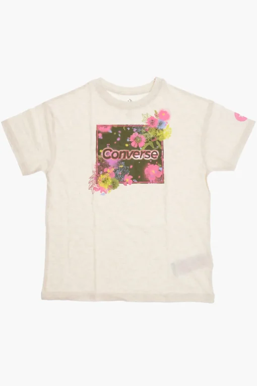 ALL STAR CHUCK TAYLOR T-Shirt Girocollo Stampata sul Fronte>Converse KIDS Hot