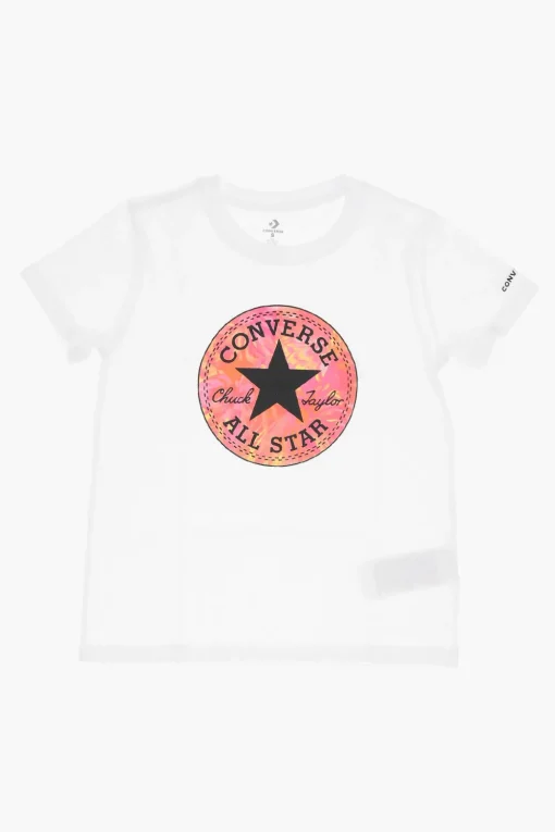 ALL STAR CHUCK TAYLOR T-shirt Girocollo con Stampa Frontale>Converse KIDS Discount