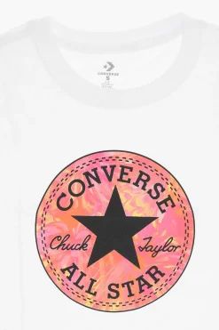 ALL STAR CHUCK TAYLOR T-shirt Girocollo con Stampa Frontale>Converse KIDS Discount