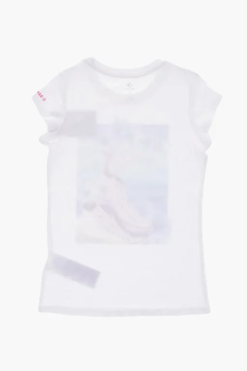 Fashion ALL STAR CHUCK TAYLOR T-Shirt Girocollo Stampata sul Fronte Abbigliamento