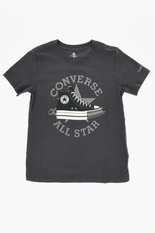 ALL STAR CHUCK TAYLOR T-Shirt Girocollo Stampata>Converse KIDS Discount
