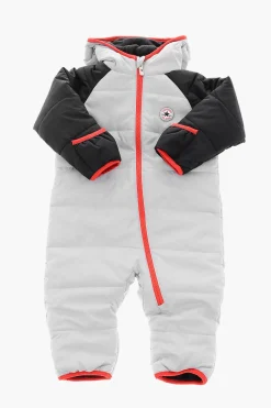 ALL STAR CHUCK TAYLOR Tuta da Neve Imbottita con Cappuccio>Converse KIDS New