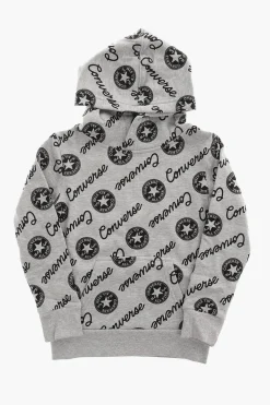 Hot ALL STAR Felpa con Logo e Cappuccio Bambino Abbigliamento