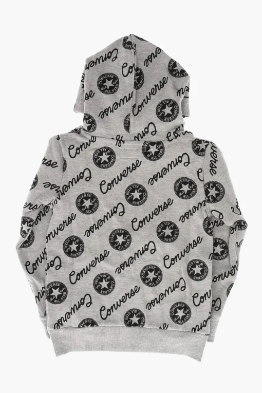 Hot ALL STAR Felpa con Logo e Cappuccio Bambino Abbigliamento