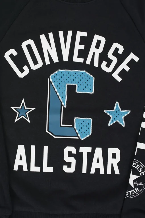 Hot ALL STAR felpa girocollo ricamata Bambino Abbigliamento