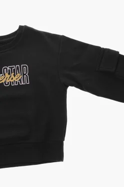 Best ALL STAR Felpa Girocollo CARGO con Stampa Glitter Abbigliamento