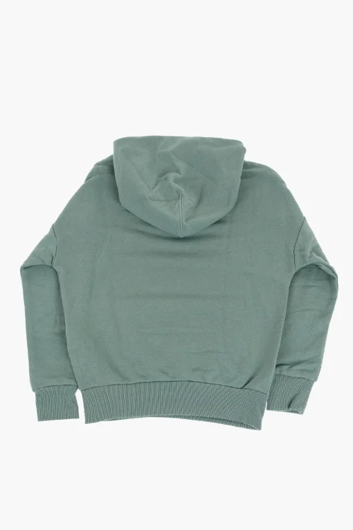 Fashion ALL STAR Felpa in Cotone Garzato con Cappuccio Bambino Abbigliamento