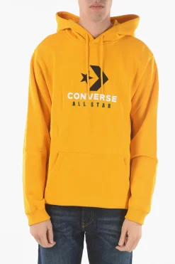 ALL STAR Felpa in Cotone con Cappuccio e Maxi Tasca a Toppa>Converse Best