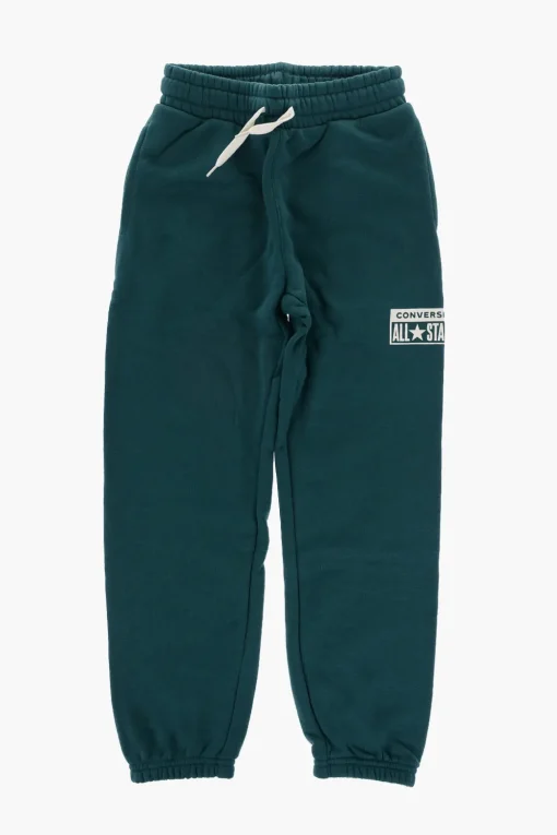 Online ALL STAR Joggers in Tinta Unita con Logo a Contrasto Bambino Abbigliamento