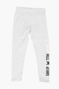 Sale ALL STAR Leggings Stampati in Cotone Stretch Abbigliamento