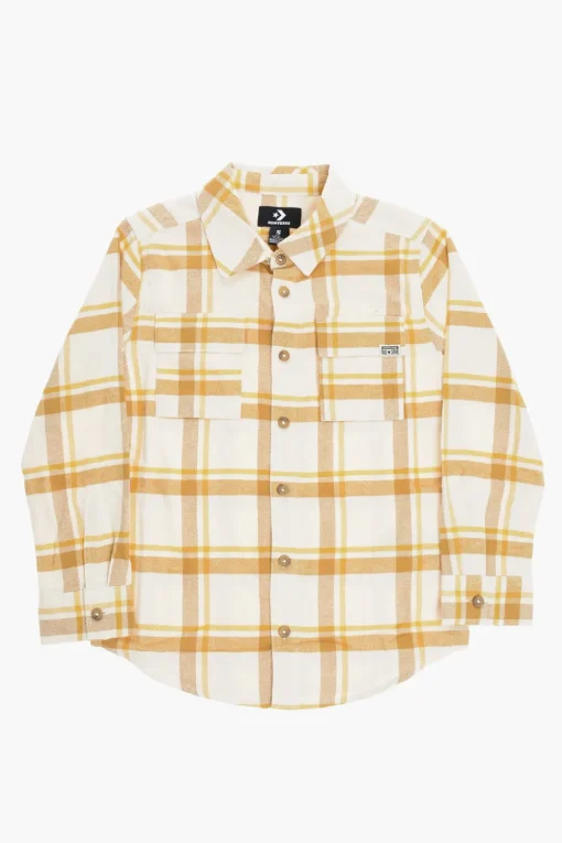 ALL STAR Overshirt LIFESTYLE In Flanella a Quadri Plaid>Converse KIDS Outlet