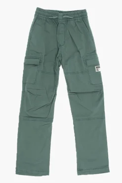 ALL STAR Pantaloni Cargo in Cotone Stretch con Elastico in Vita>Converse KIDS Outlet