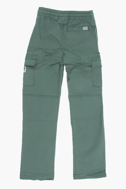ALL STAR Pantaloni Cargo in Cotone Stretch con Elastico in Vita>Converse KIDS Outlet