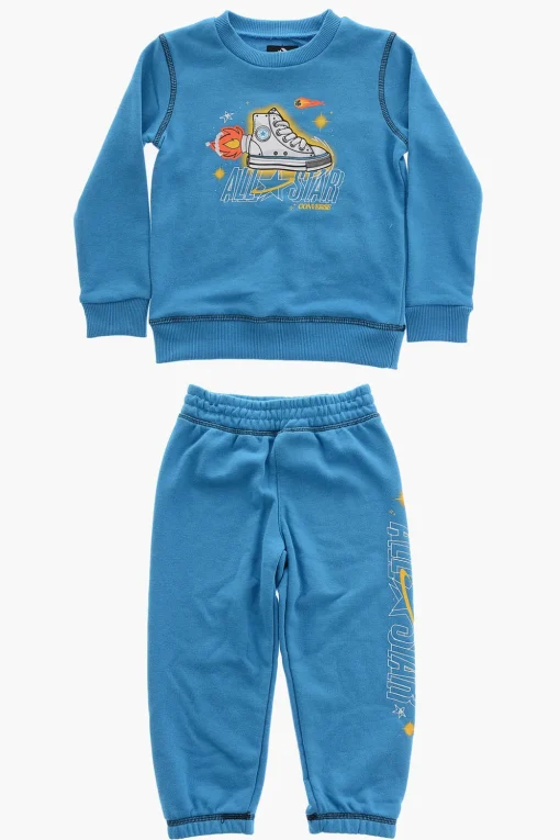ALL STAR Set Joggers e Felpa Girocollo Stampati>Converse KIDS Online