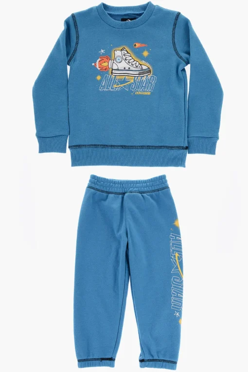 ALL STAR Set Joggers e Felpa Girocollo Stampati>Converse KIDS Online