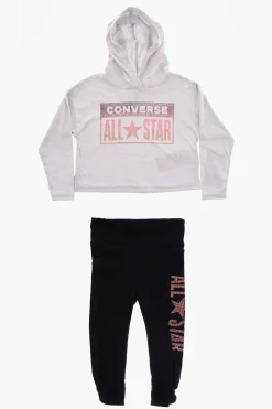 ALL STAR Set Leggings e Felpa Leggera con Logo in Strass>Converse KIDS Outlet
