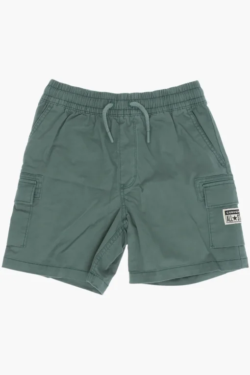 ALL STAR Shorts Cargo in Cotone Stretch con Elastico in Vita>Converse KIDS Sale