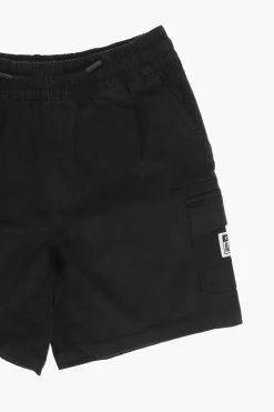 Outlet ALL STAR Shorts Cargo in Cotone Stretch con Elastico in Vita Bambino Abbigliamento