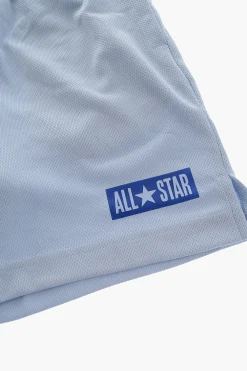 ALL STAR Shorts in Tessuto Traforato con 2 Tasche>Converse KIDS Sale