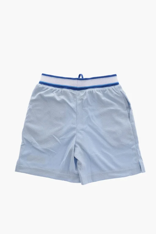 ALL STAR Shorts in Tessuto Traforato con 2 Tasche>Converse KIDS Sale