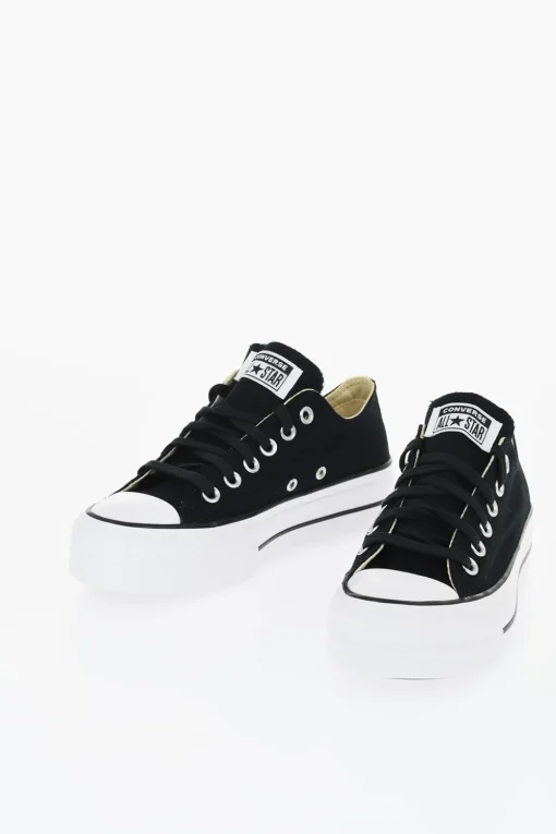 ALL STAR Sneakers Basse CTAS LIFT in Tessuto con Suola 3cm>Converse Online
