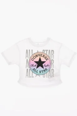 ALL STAR t-shirt con Stampa Logo e con ruches>Converse KIDS Hot