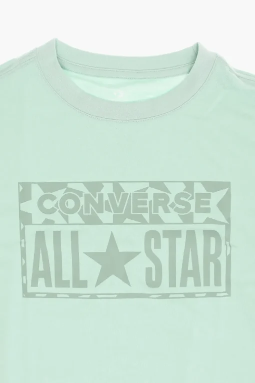 Online ALL STAR T-Shirt Girocollo Loose Fit con Logo Stampato Bambino Abbigliamento