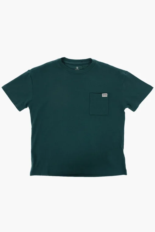 ALL STAR T-Shirt Girocollo in Tinta Unita con Taschino>Converse KIDS Discount