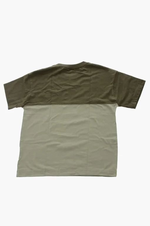 Hot ALL STAR T-shirt Girocollo RELAXED Bicolore con Logo in Rilievo Bambino Abbigliamento