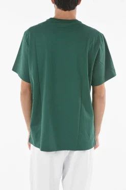 Fashion ALL STAR T-shirt Girocollo Con Stampa Logo Frontale Uomo T-Shirt